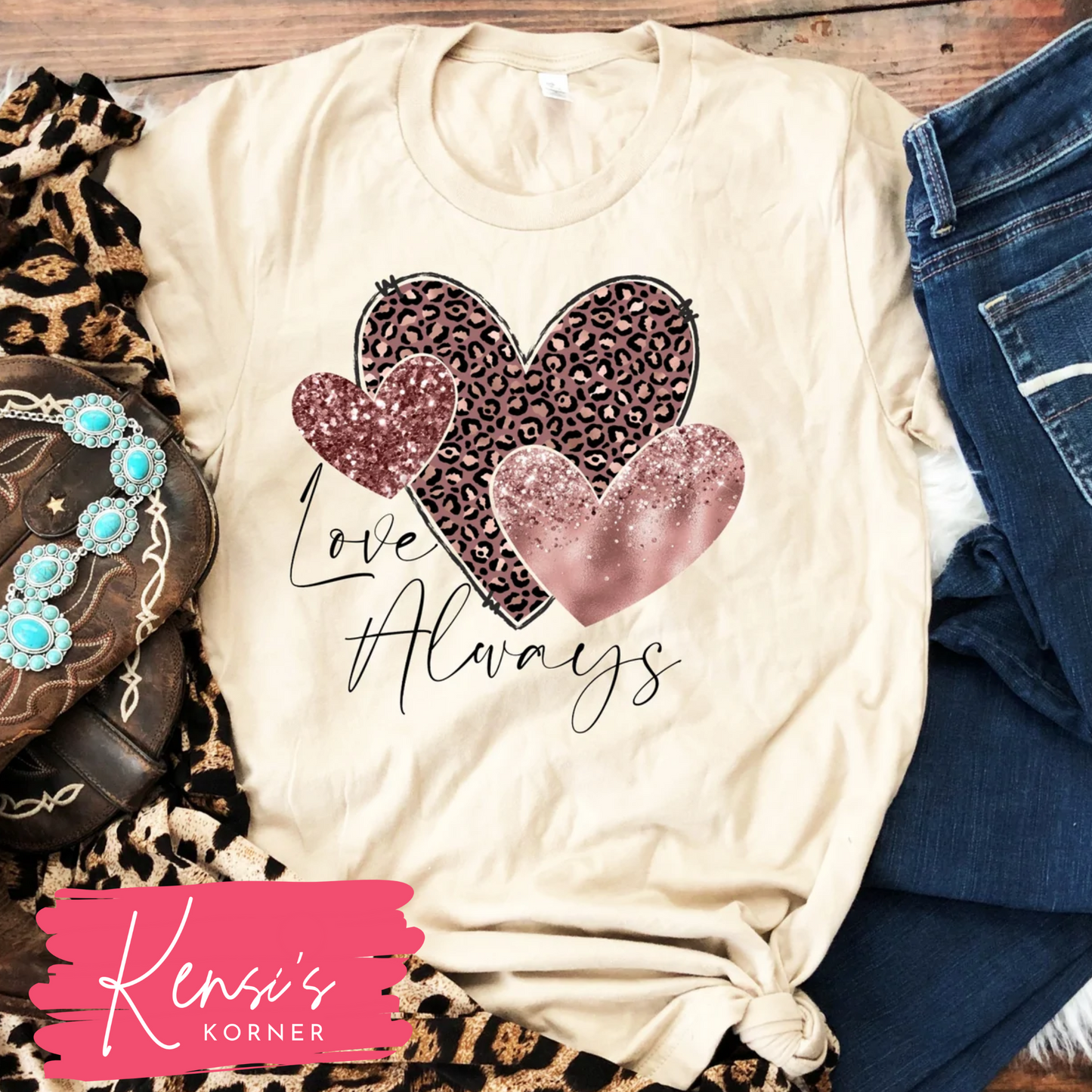 Love Always Triple Hearts